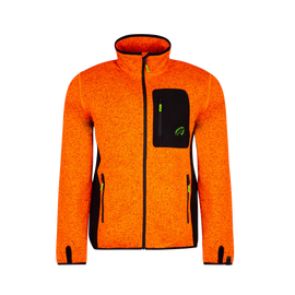 Arbortec Clothing Kudu Plus Melange Zip Sweater Orange