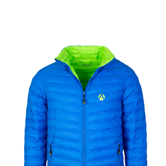 Arbortec Clothing Reversible Puffer Jacket - LIME/BLUE