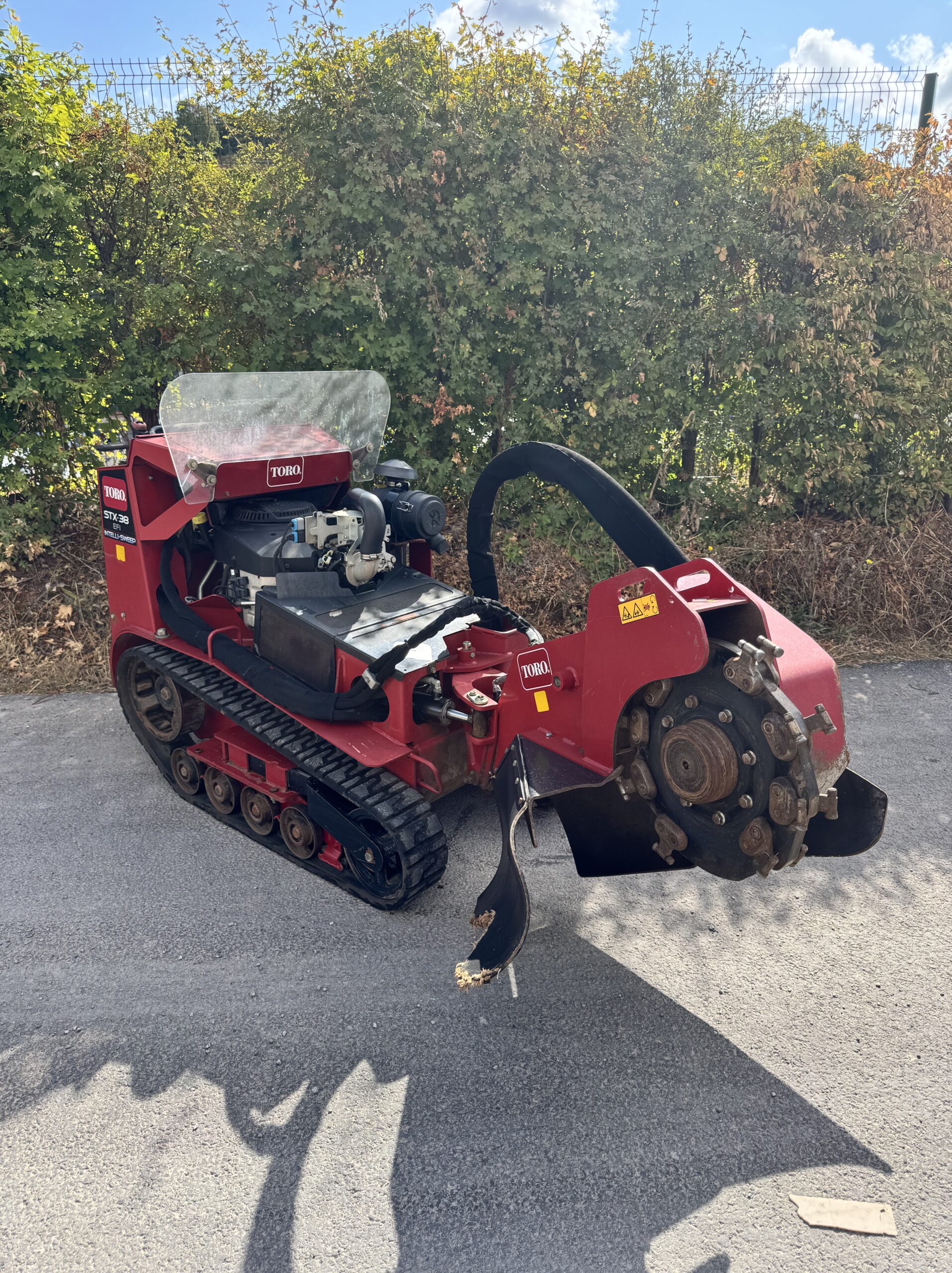 TORO STX 38 TRACKED STUMP GRINDER